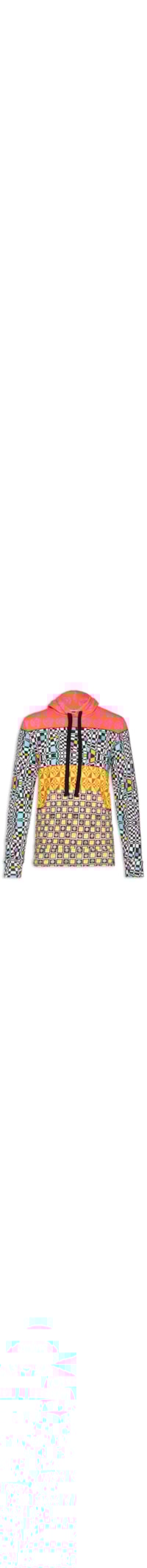 Blusa Moletom Estampado Com Capuz - Amarelo