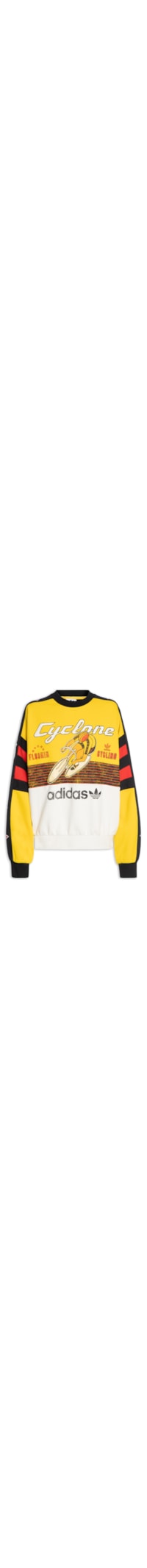 Blusa Moletom Feminina Cyclone Crew - Amarelo