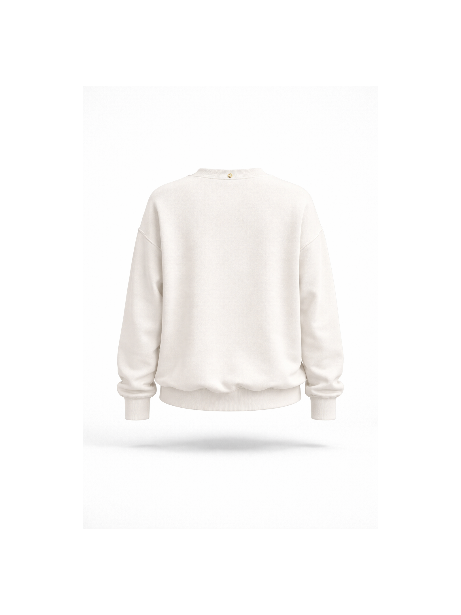 Blusa Moletom Linhas Off White Branco Suntime