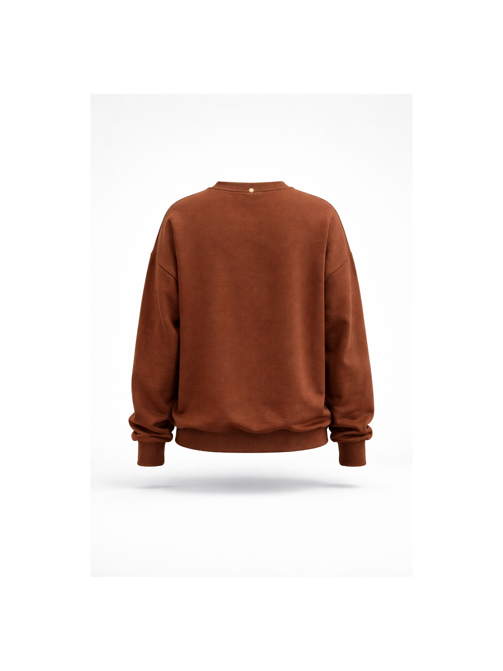Blusa Moletom Linhas Outono Marrom Suntime