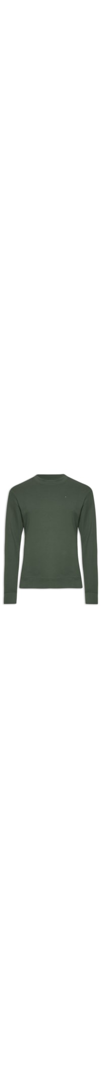 Blusa Moletom Masculina Básico Easa Careca Manga Longa - Verde