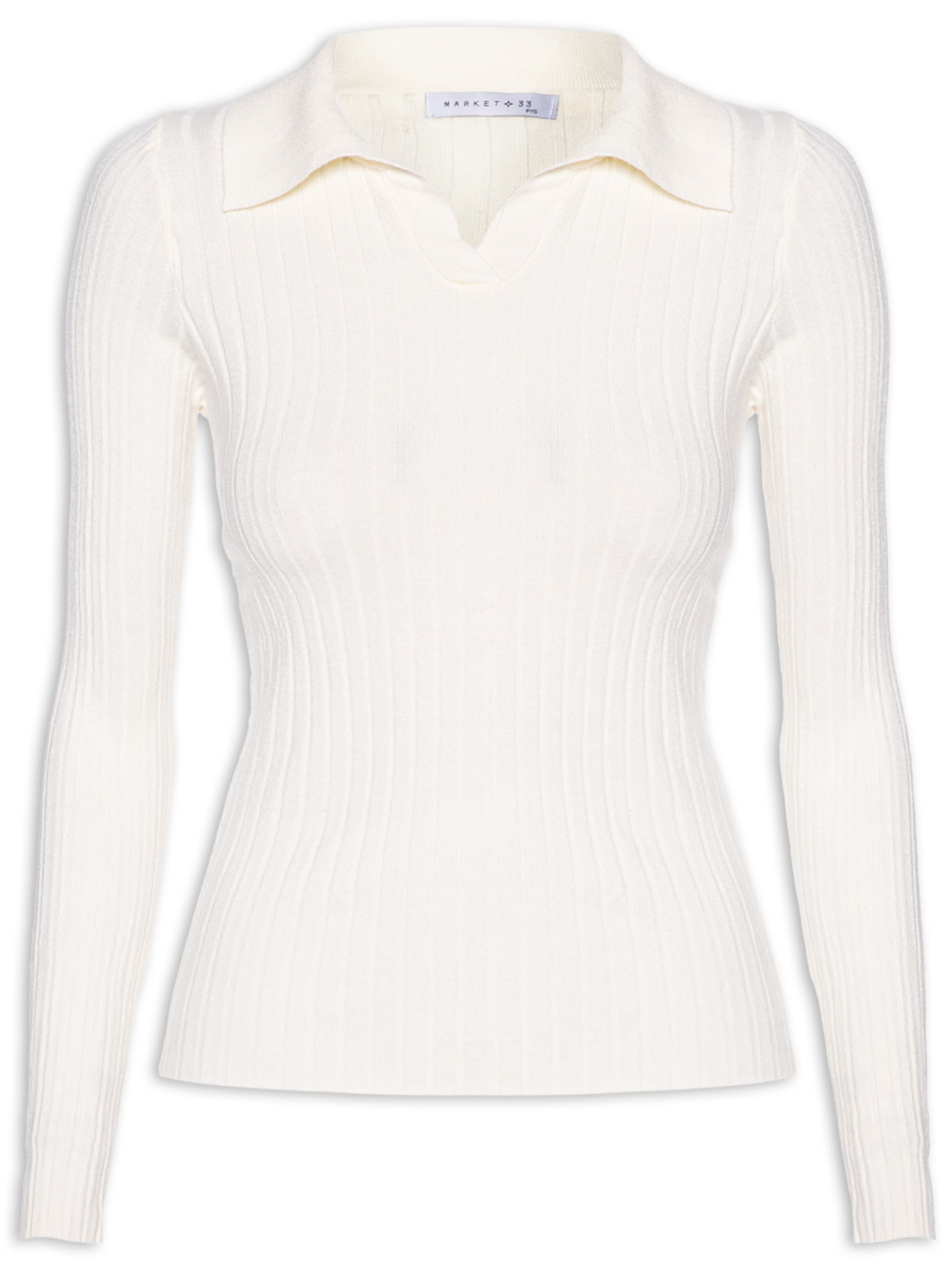 Blusa Polo Feminina Em Tricot Off White Market 33