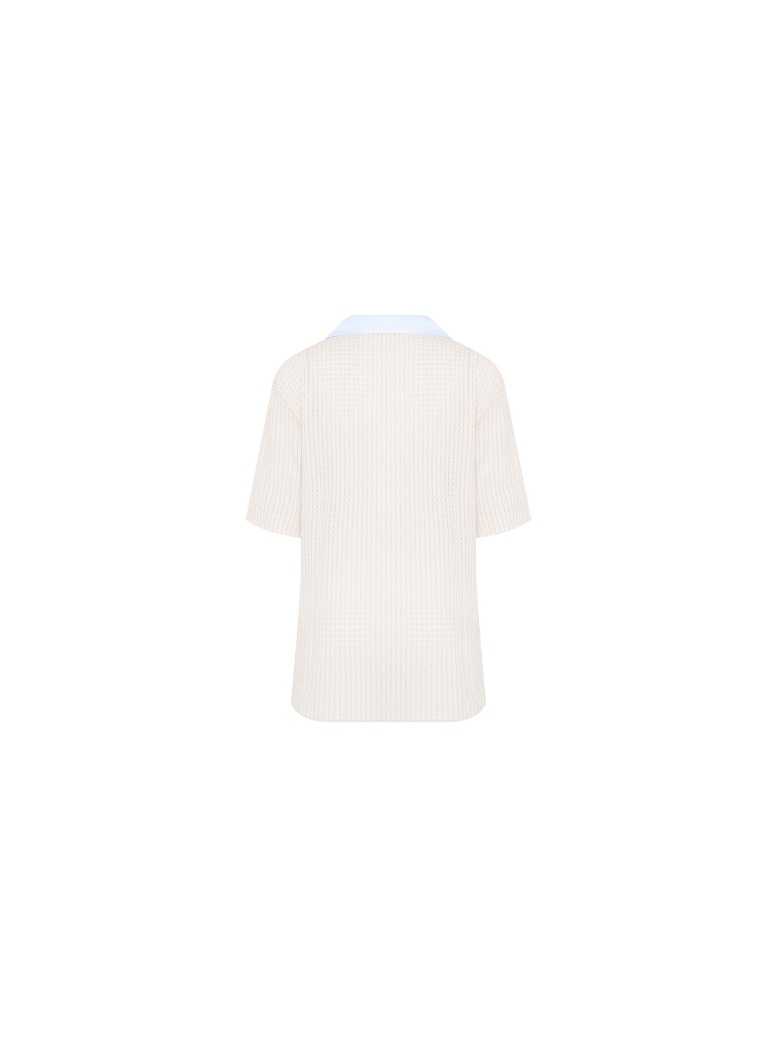 Blusa Polo Mareh Laguna Off White Shop Ginger