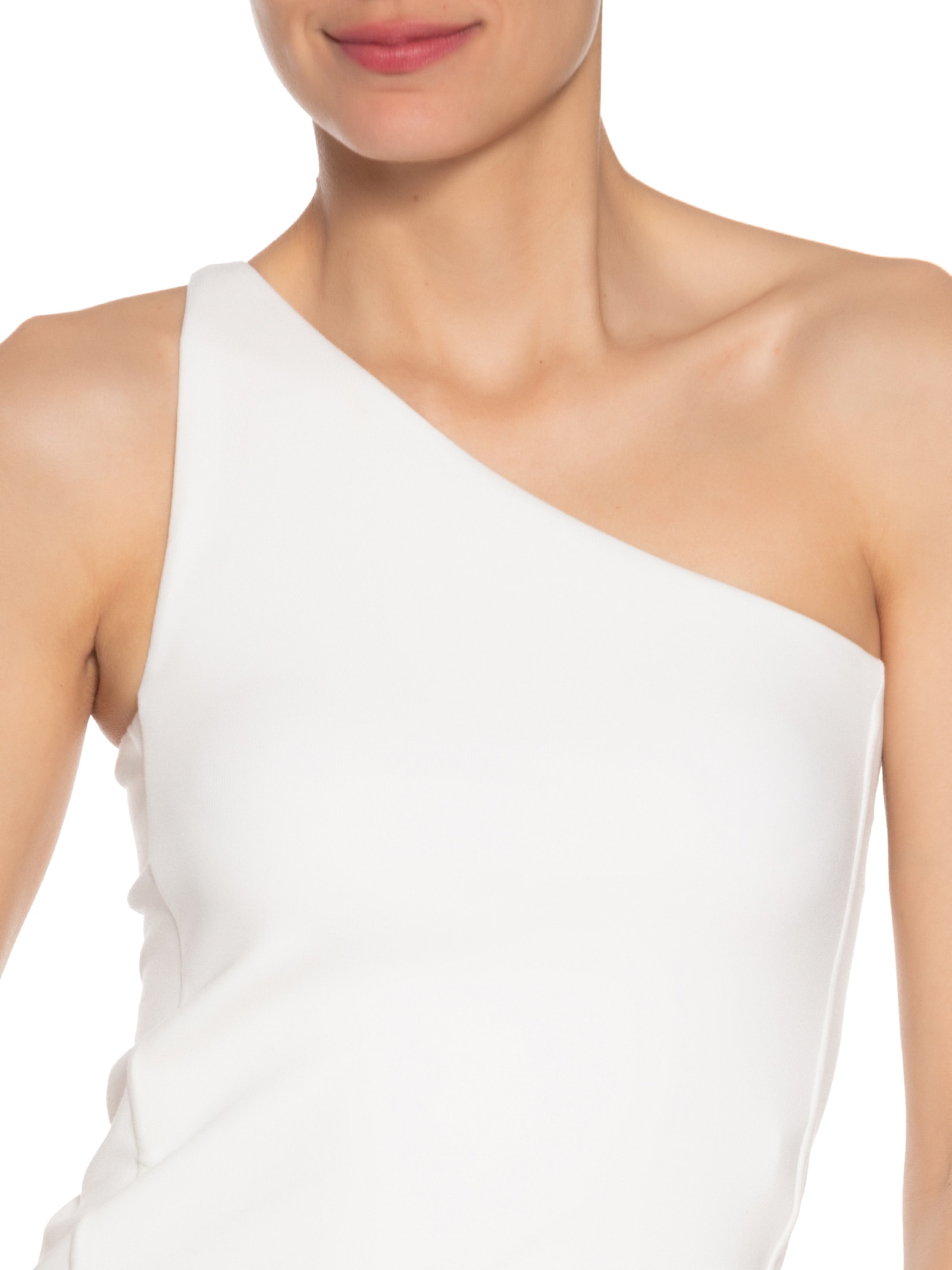 Blusa Recorte Um Ombro Só Branco Animale