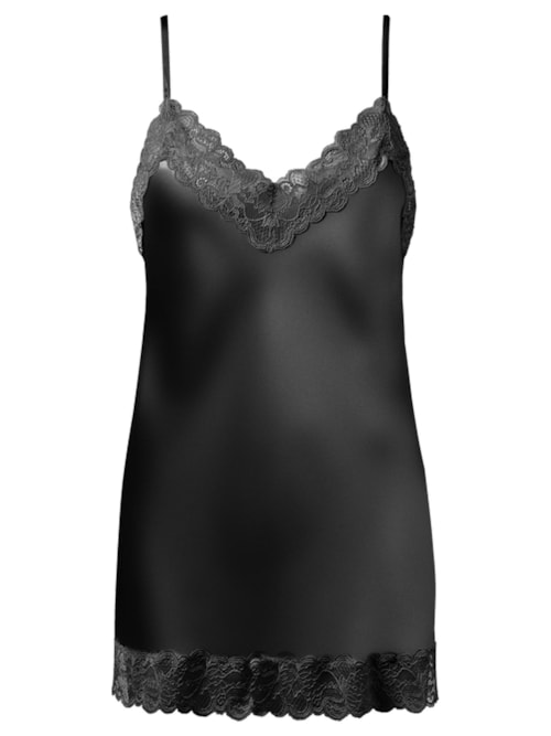 Blusa Renda e Seda – Preto