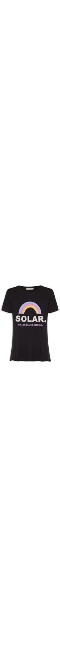Blusa Silk Solar - Preto