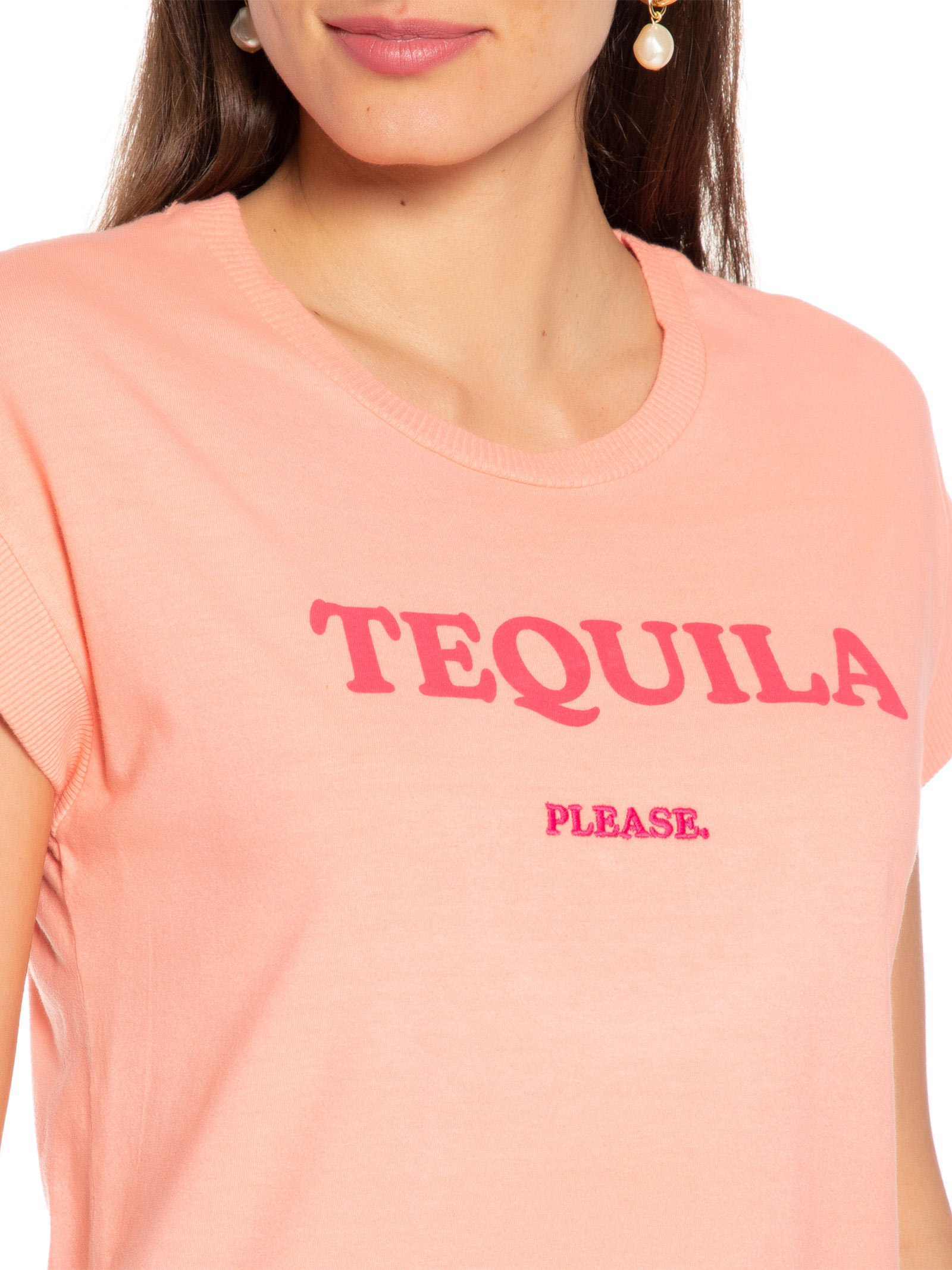 Blusa Silk Tequila Rosa Maria Filó