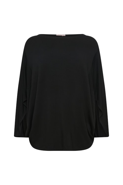 blusa triangle bamboo preta
