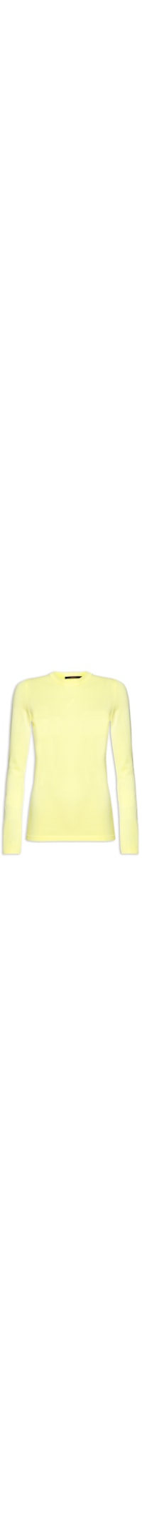 Blusa Tricot Color - Amarelo
