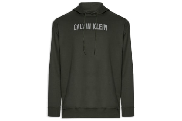 Blusão De Moletom Masculino Com Capuz Intense Power - Verde