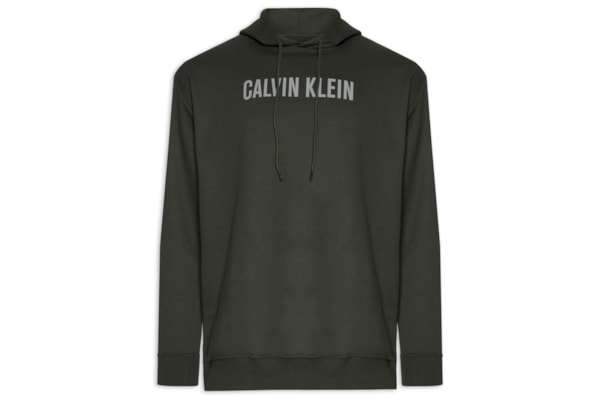 Blusão De Moletom Masculino Com Capuz Intense Power - Verde