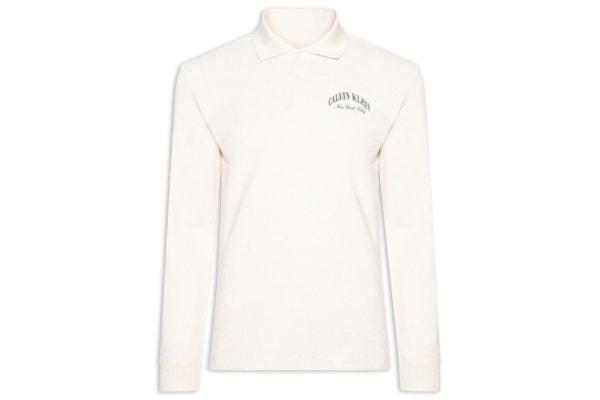 Blusão de Moletom Masculino Gola Polo Heritage CRE – Bege