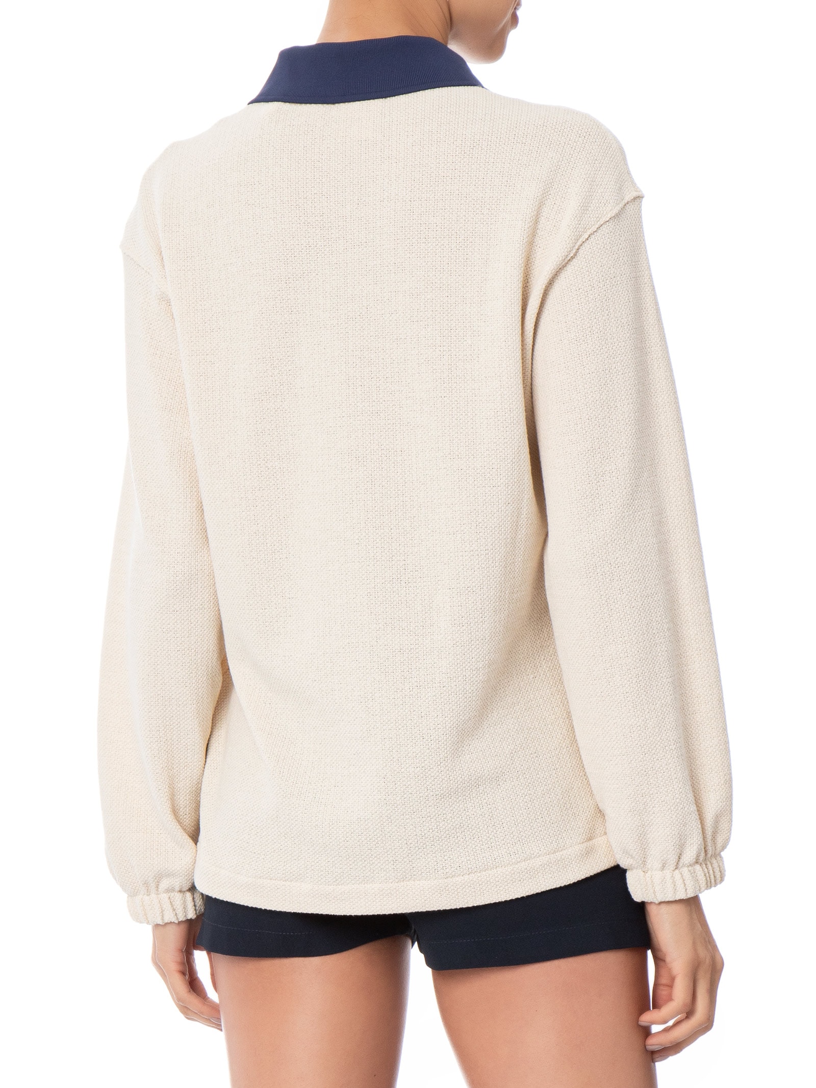 Blusão Feminino Comfort Knit Bege Fila