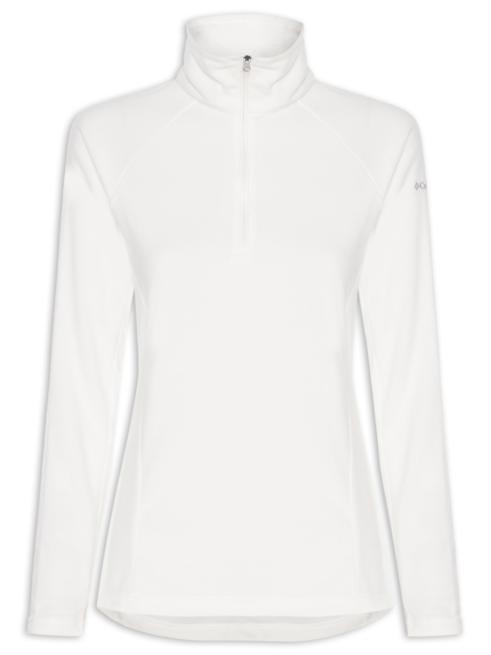 Blusão Feminino Glacial™ IV 1/2 Zip – Branco Columbia