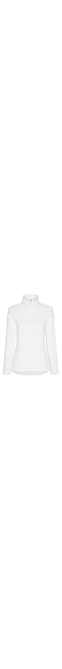 Blusão Feminino Glacial™ IV 1/2 Zip – Branco