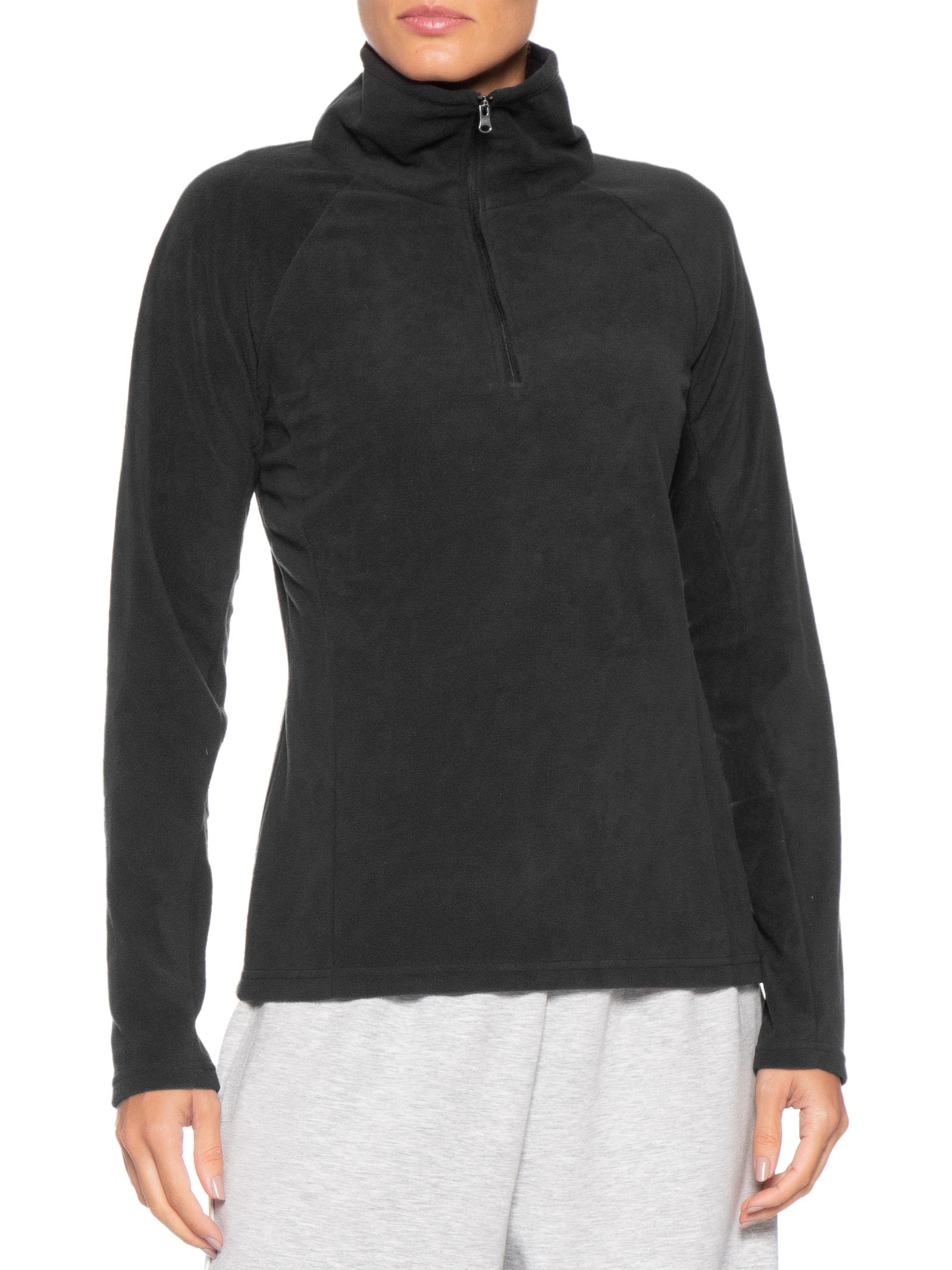 Blusão Feminino Glacial™ IV 1/2 Zip – Preto Columbia
