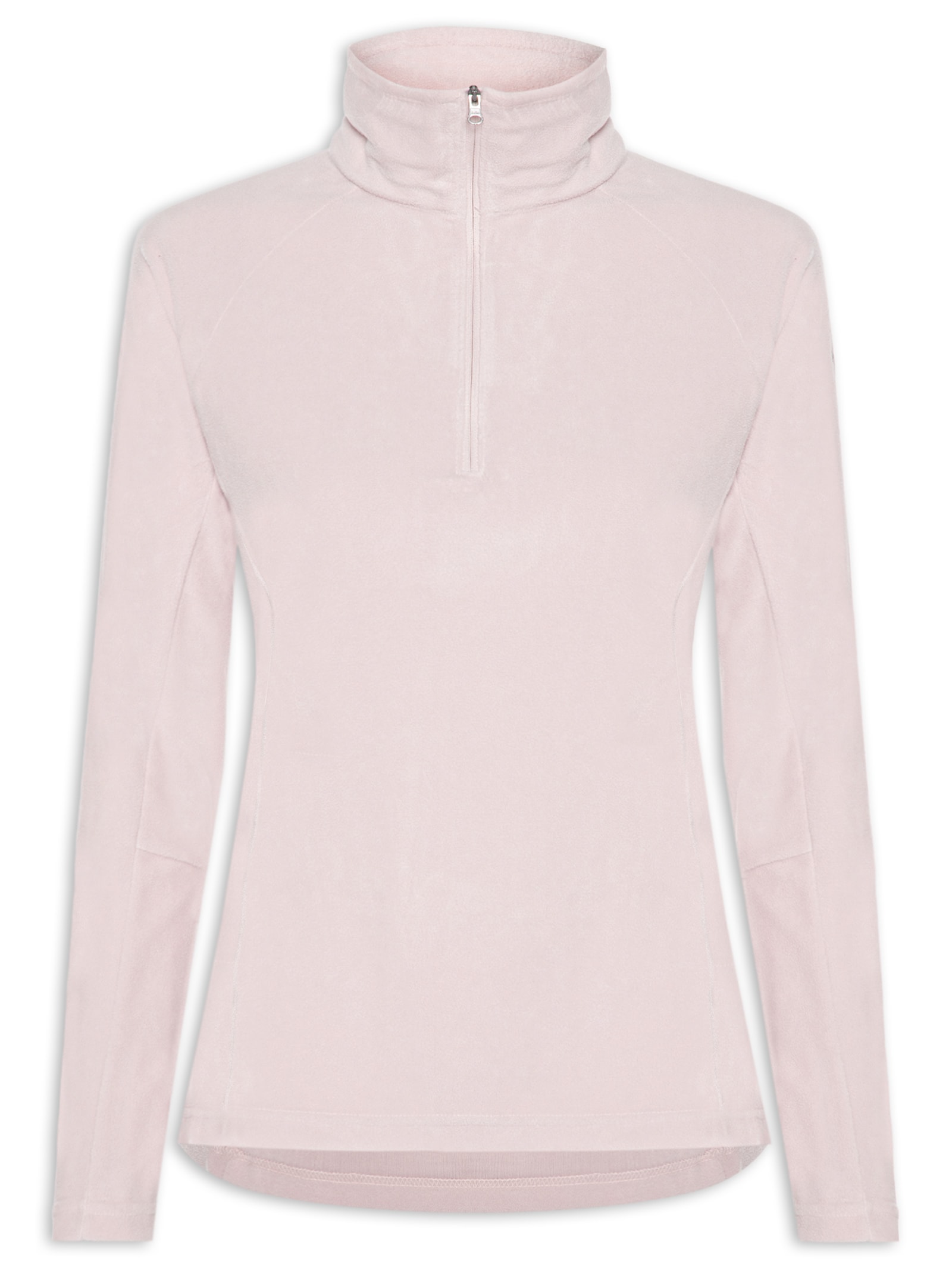 Blusão Feminino Glacial™ IV 1/2 Zip – Rosa Columbia