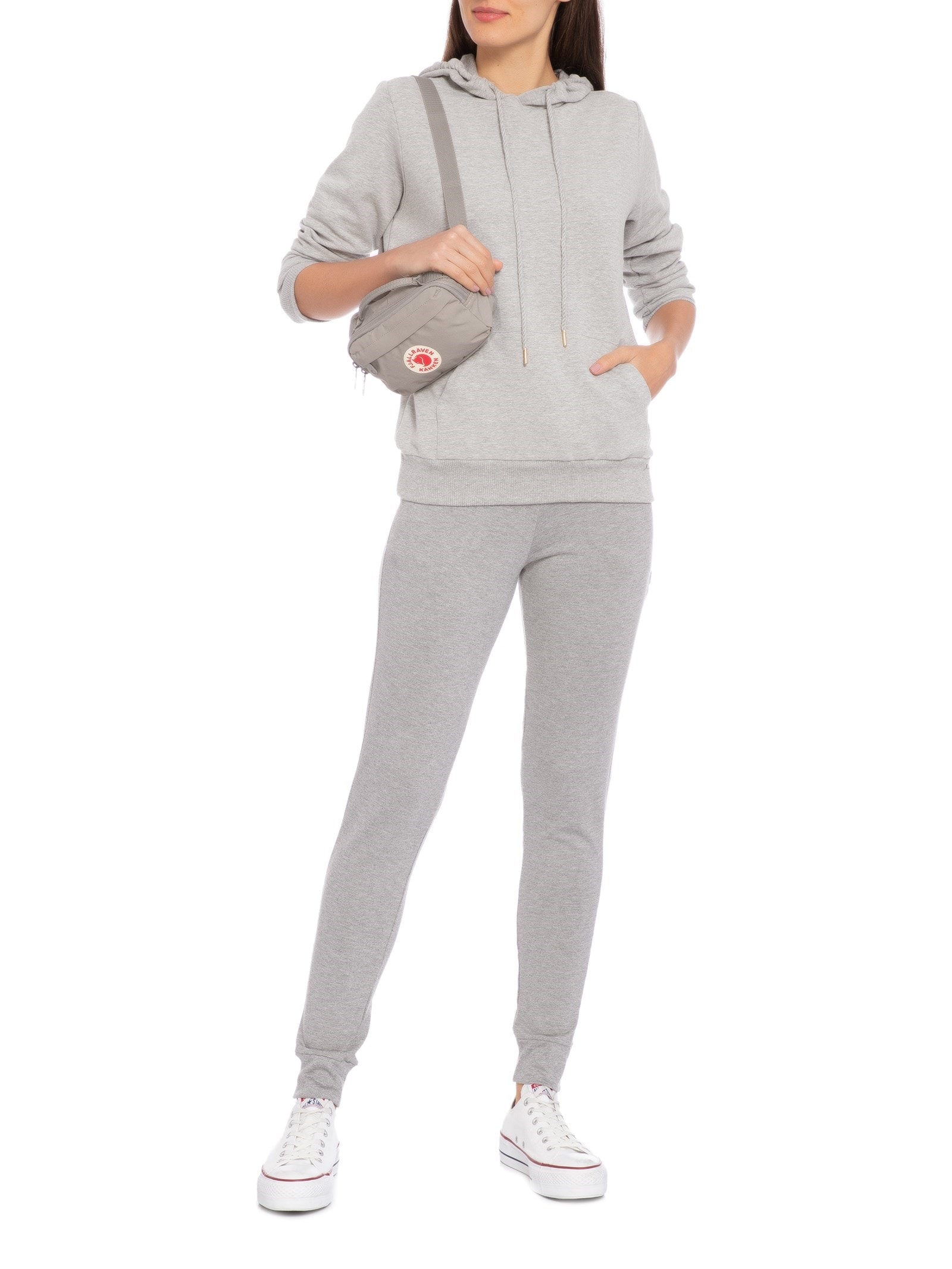 Blusão Feminino Mangas Longas Cinza Hering