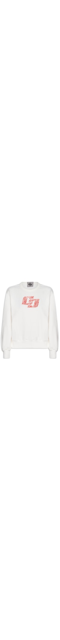 Blusão Feminino Moletom - Branco