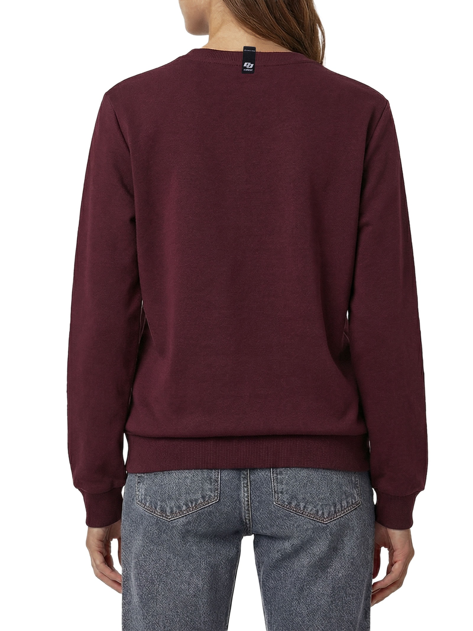 Blusão Feminino Moletom Vermelho Colcci