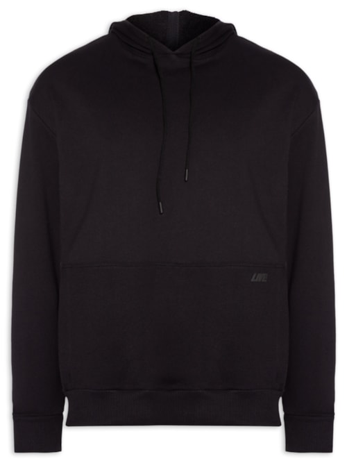 Blusão Masculino Casual Over Men - Preto