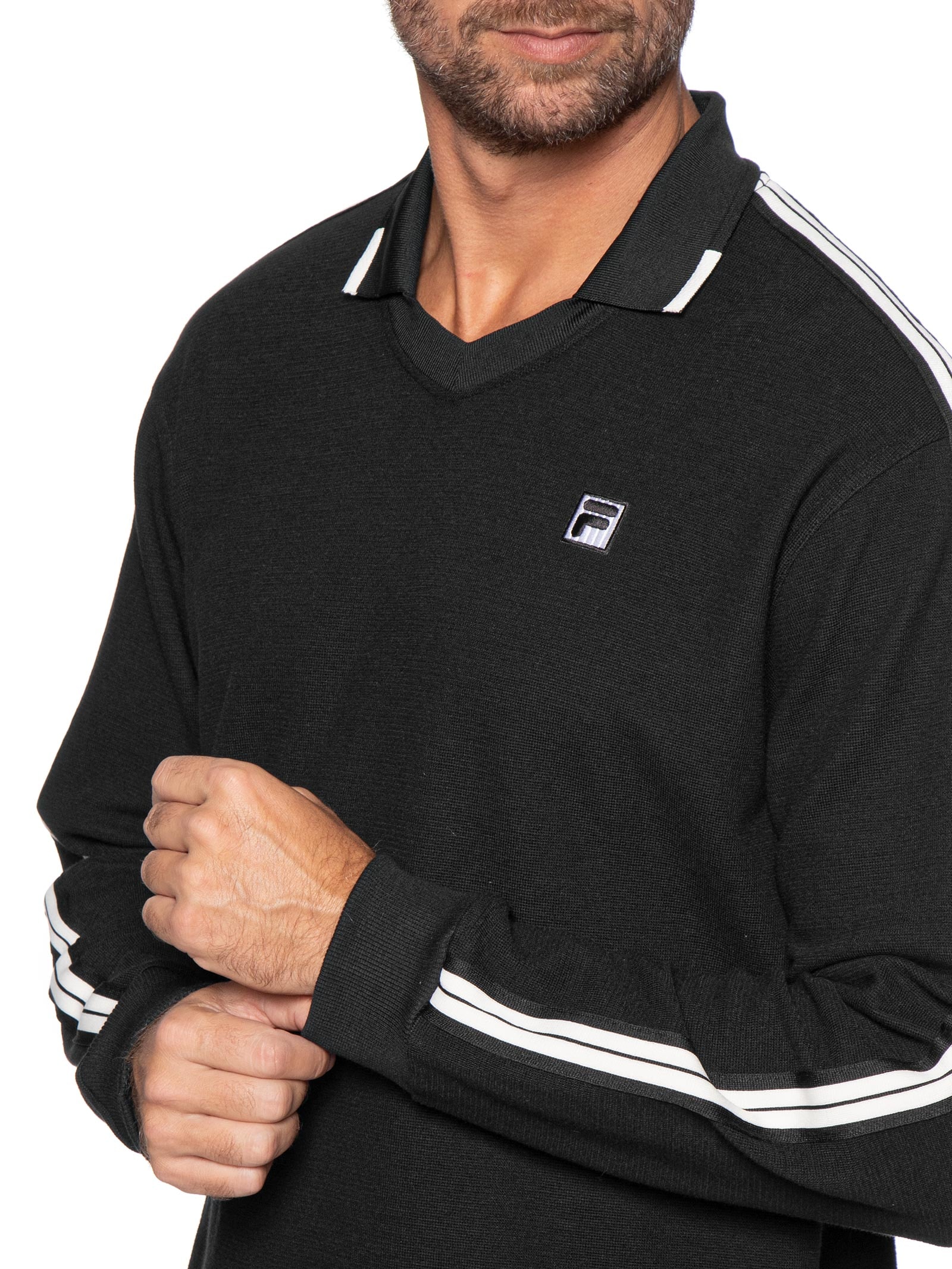 Blusão Masculino Heritage F-Box Preto Fila