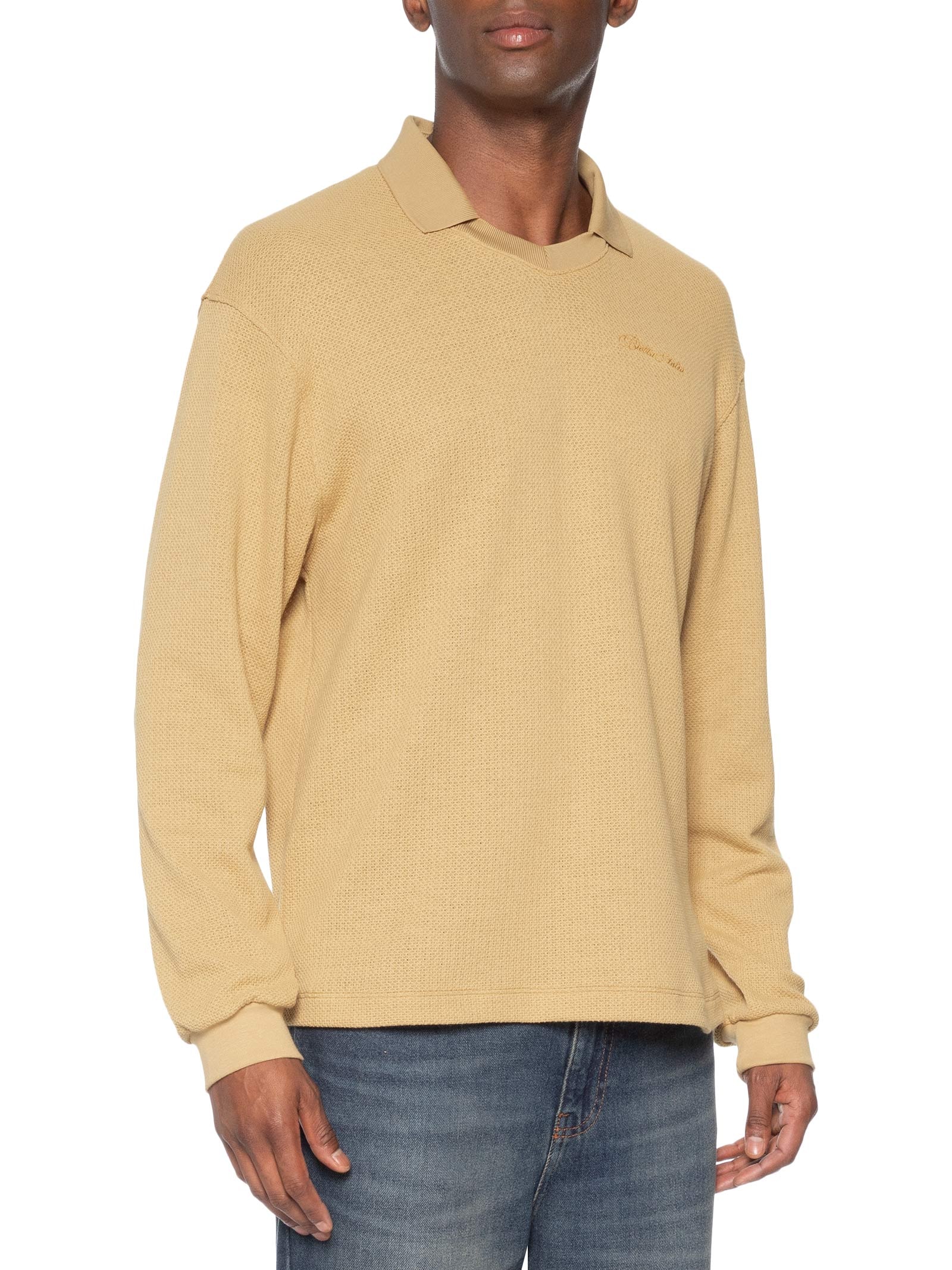 Blusão Masculino Over Knit Bege Fila