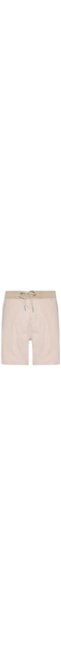 Board Short Masculino Vintage Liso - Rosa