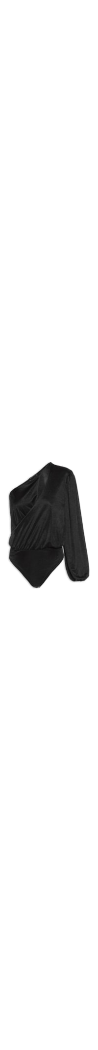 Body Acetinado - Preto