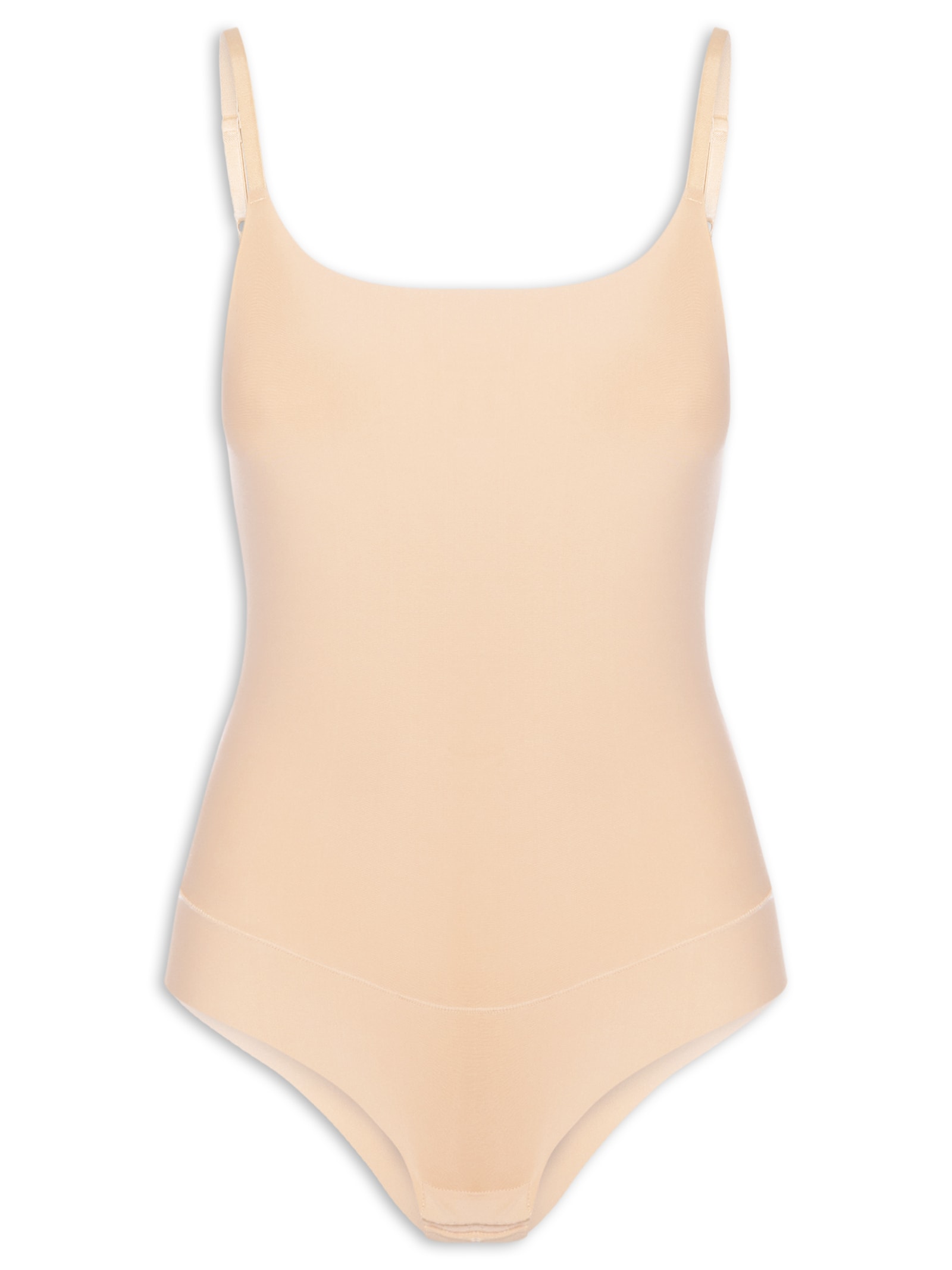 Body Alça Fina Shape – Bege Valisere