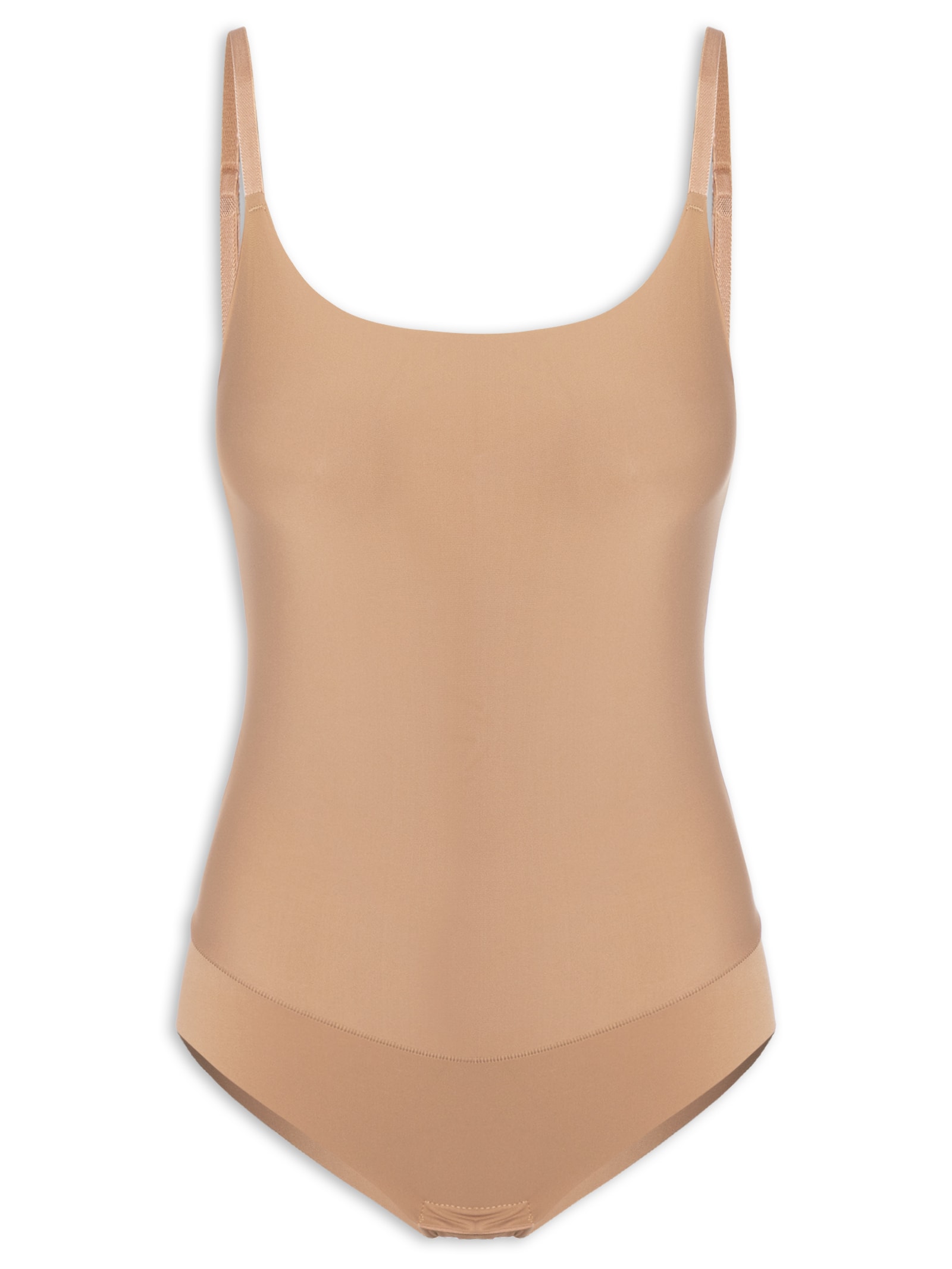 Body Alça Fina Shape – Bege Valisere