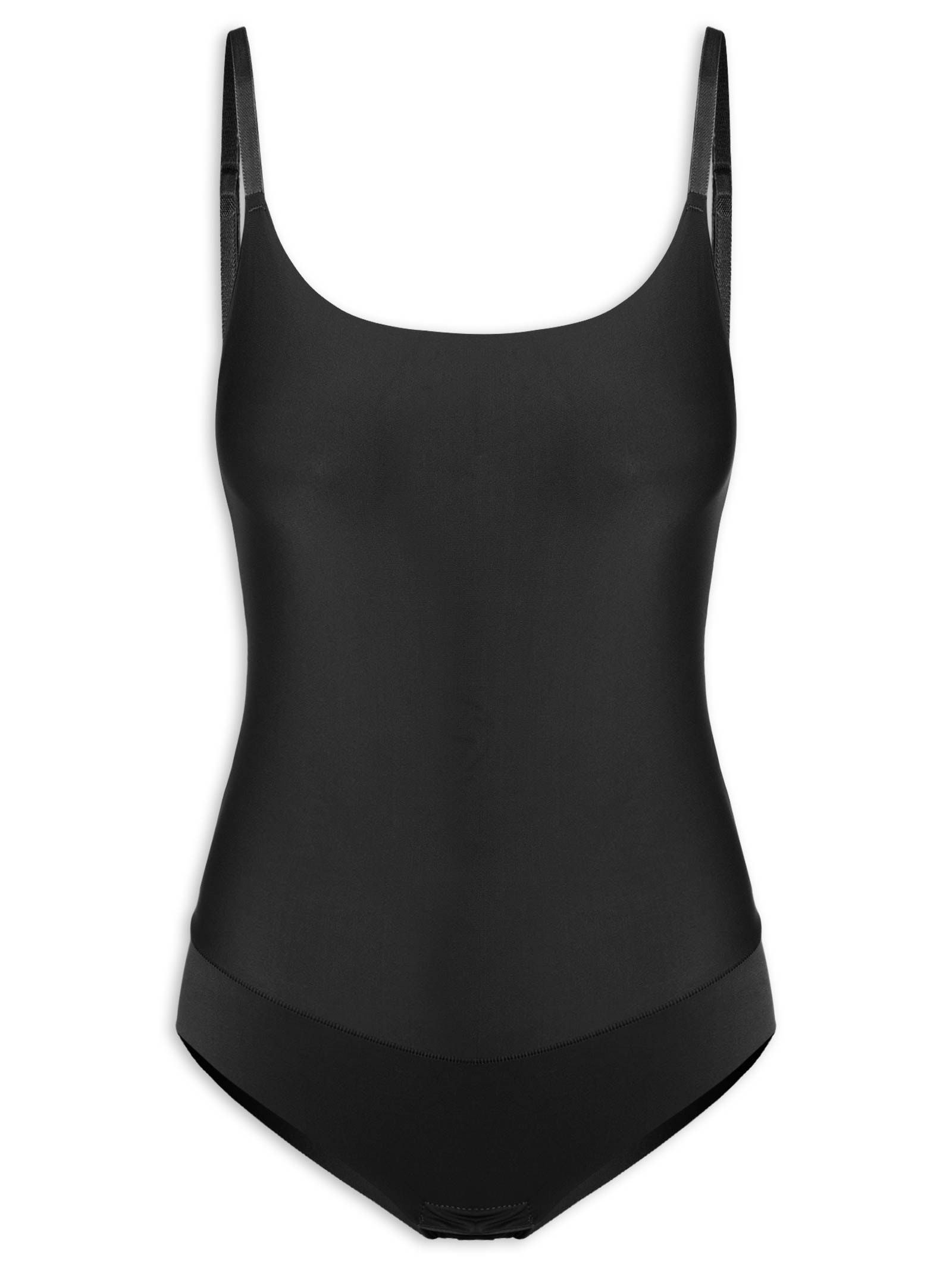 Body Alça Fina Shape – Preto Valisere