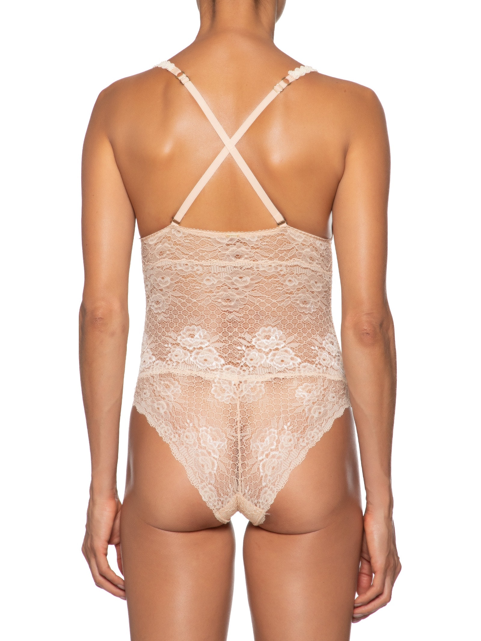 Body Alcinha Bege Valisere