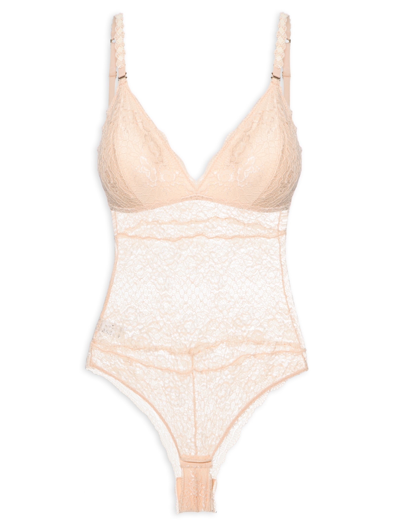Body Alcinha Bege Valisere