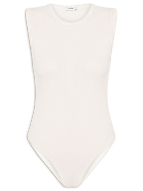 Body Básico Alça Larga – Bege
