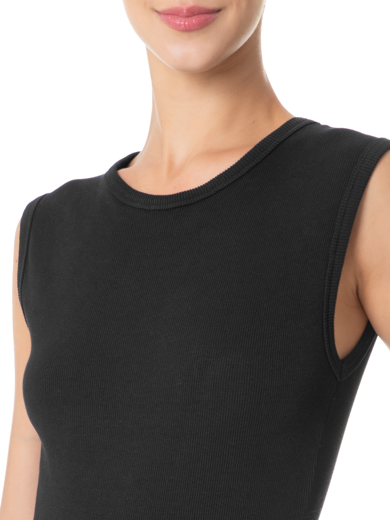 Body Básico Alça Larga Preto Basiq