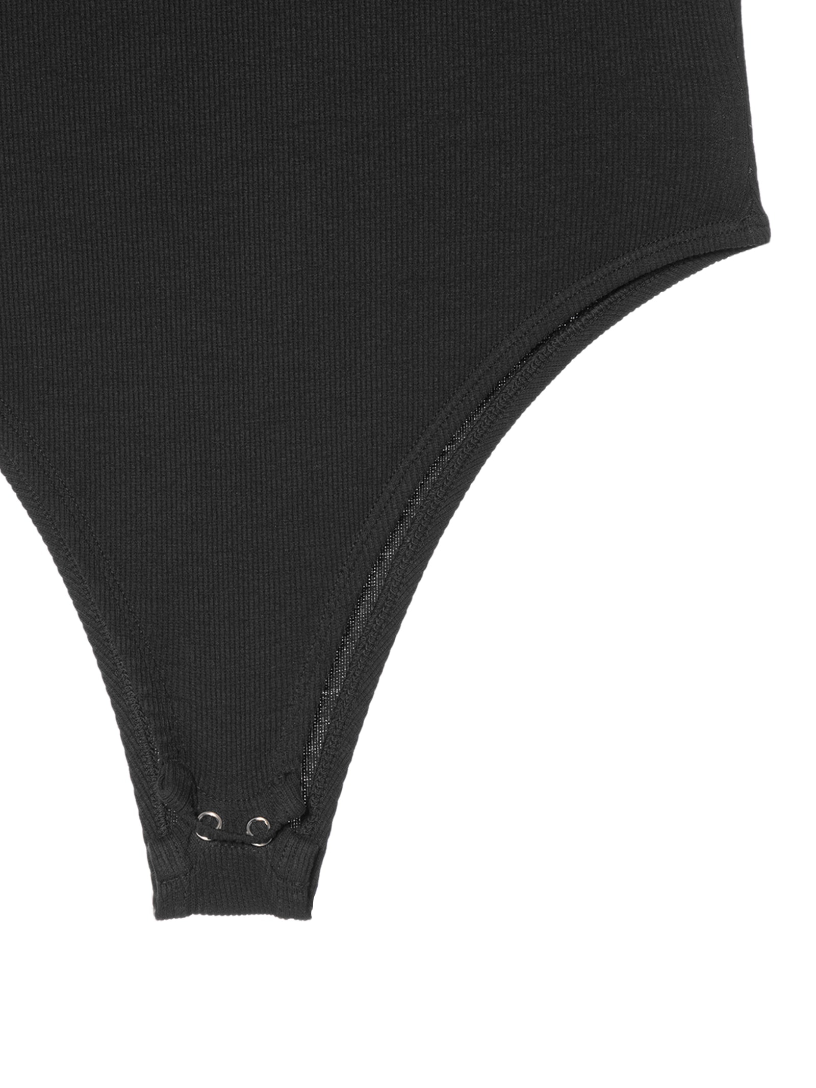 Body Básico Manga Curta Preto Basiq