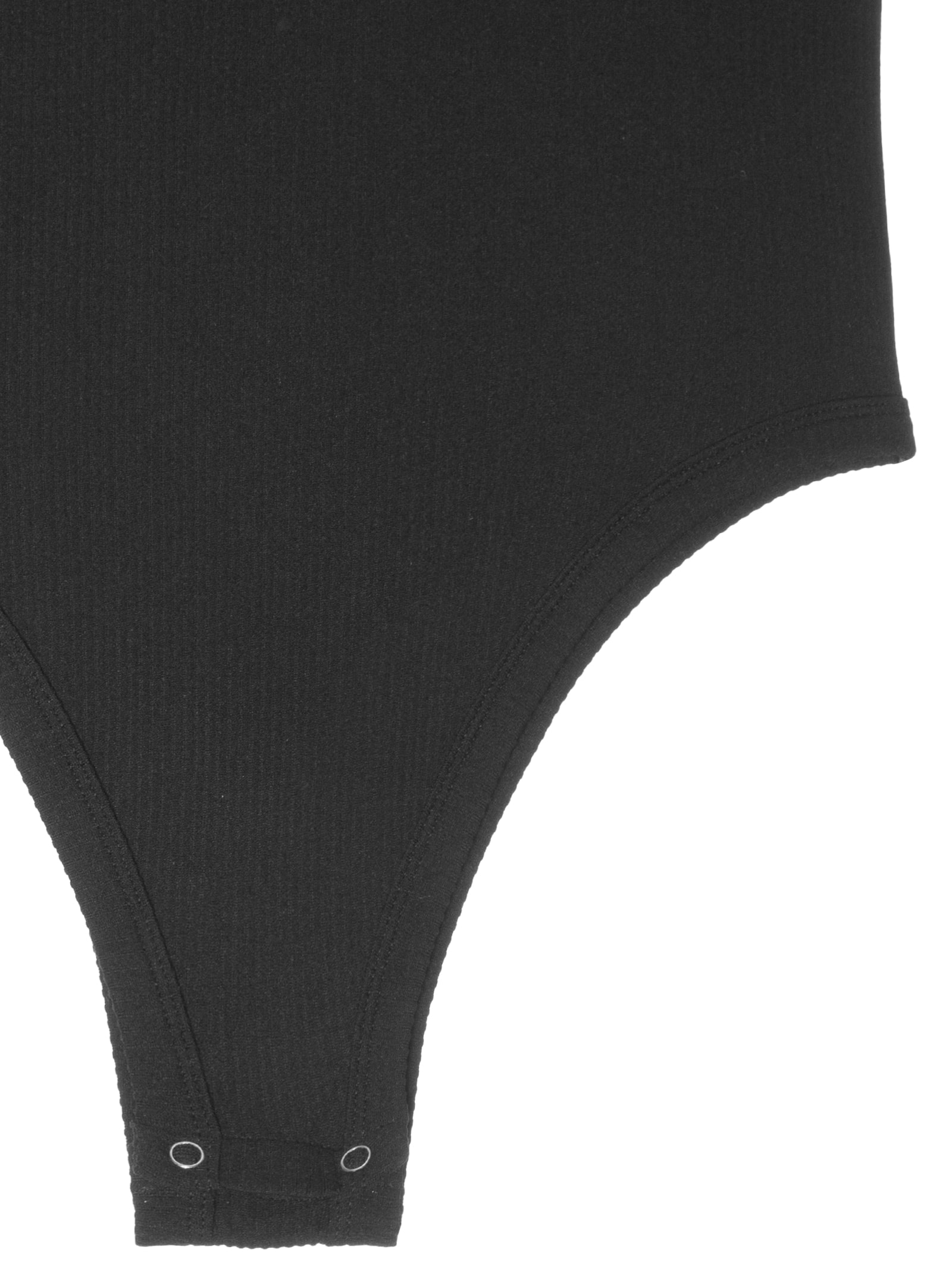 Body Bicolor Sem Manga Preto Basiq