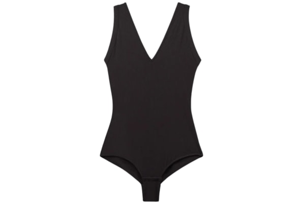 Body Canelado Your Everyday Wear - Preto