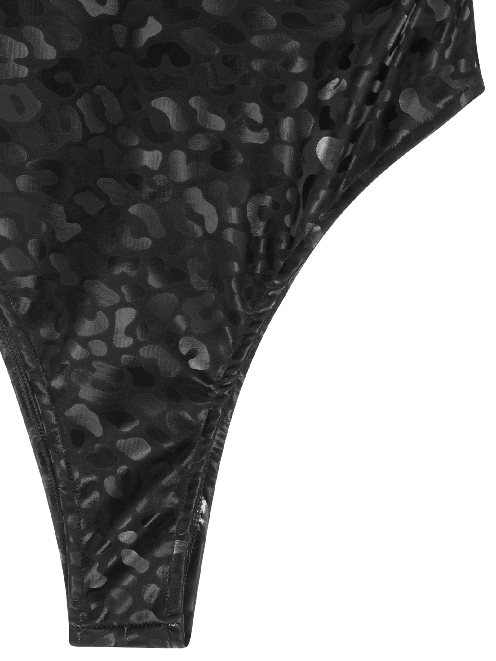 Body Carnaval Animal Print Preto Market 33