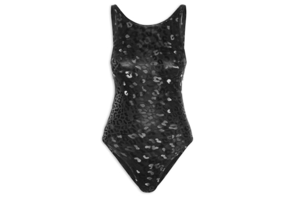 Body Carnaval Animal Print - Preto