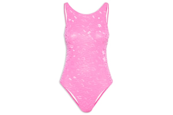 Body Carnaval Animal Print - Rosa