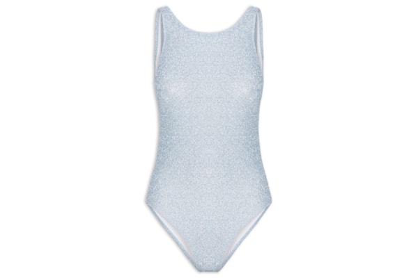 Body Carnaval Em Lurex - Azul