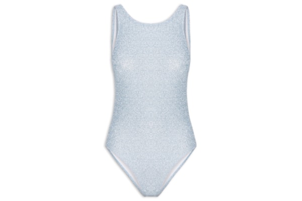 Body Carnaval Em Lurex - Azul