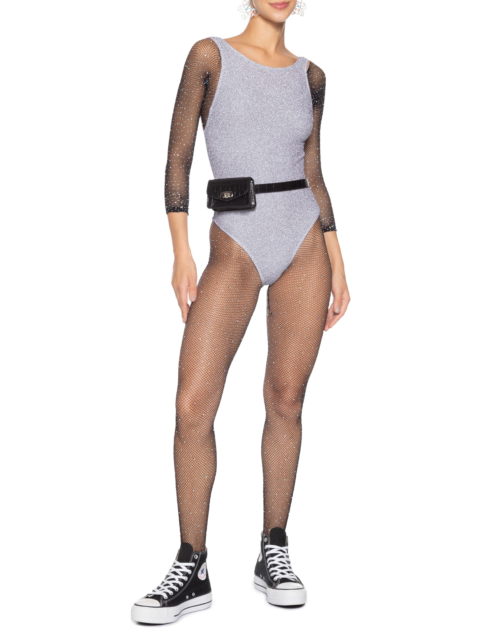 Body Carnaval Em Lurex Roxo Market 33