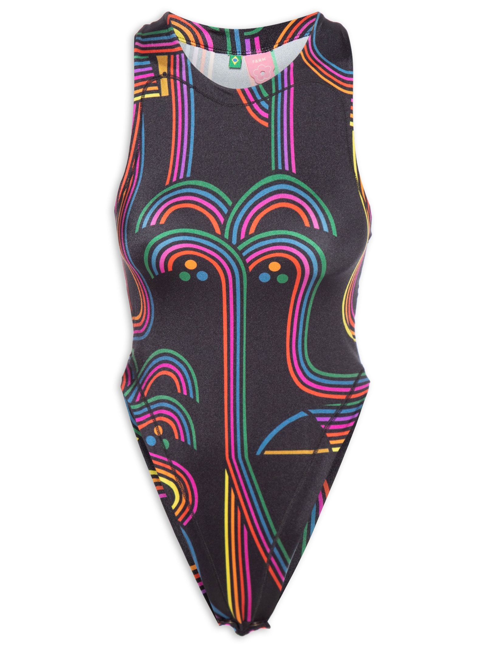 Body Cavão Logotuca Preto Farm