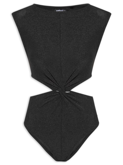 Body Com Brilho – Preto