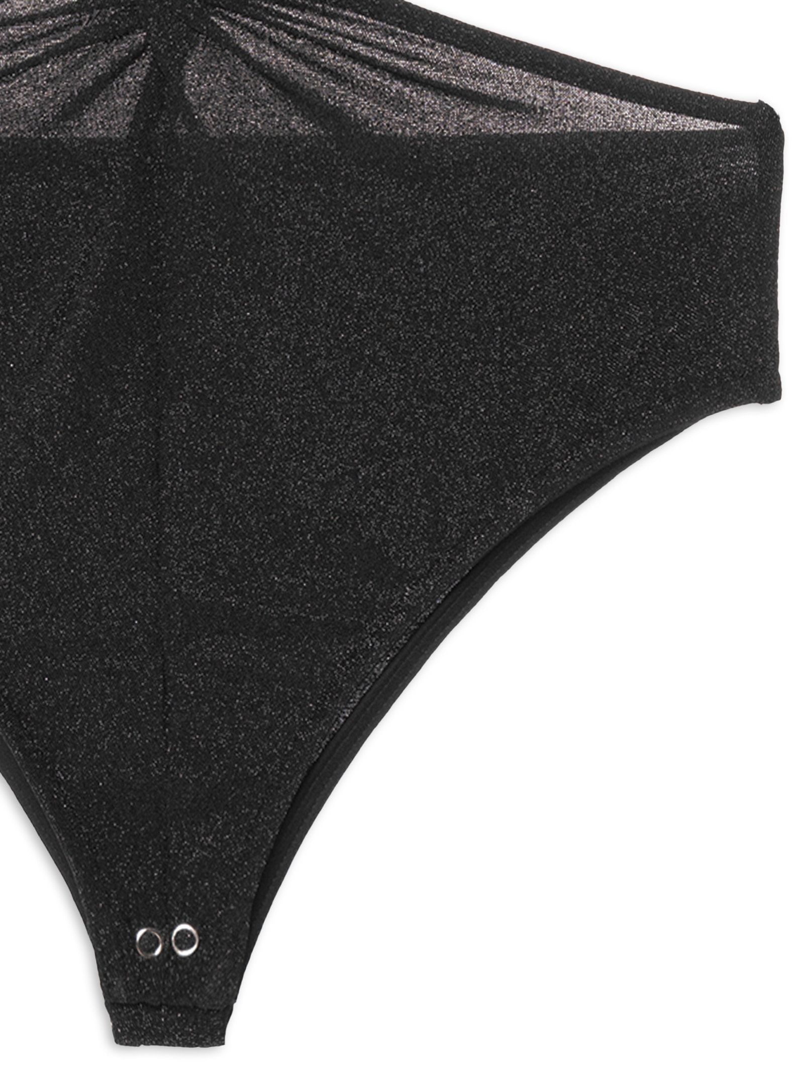 Body Com Brilho Preto Colcci