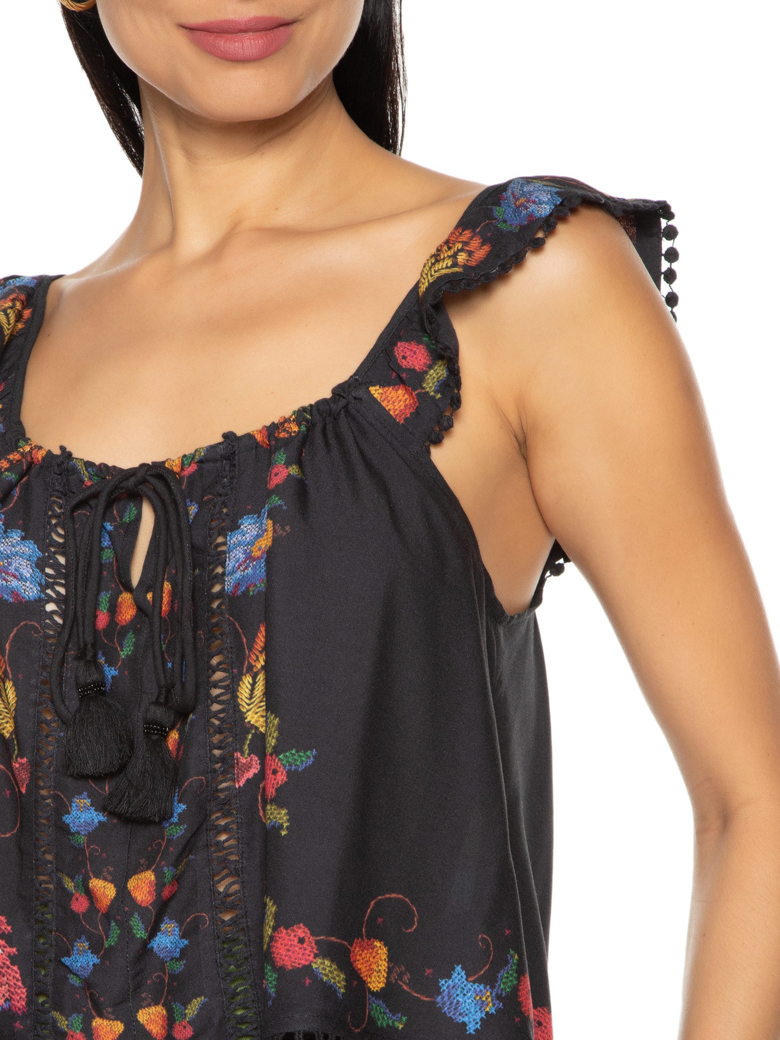 Body Com Decote Halter Amarelo Farm