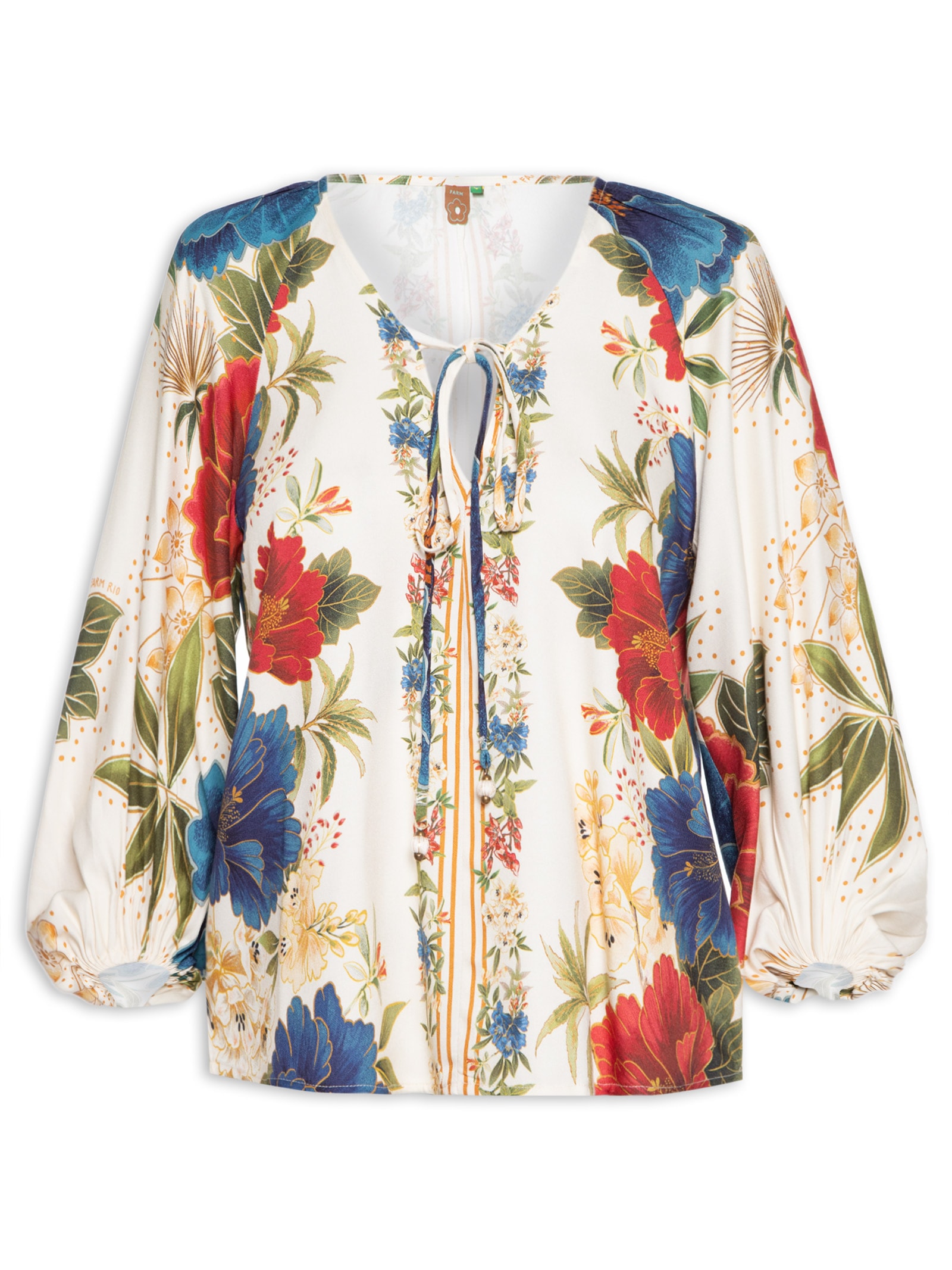 Body Com Decote Halter Amarelo Farm